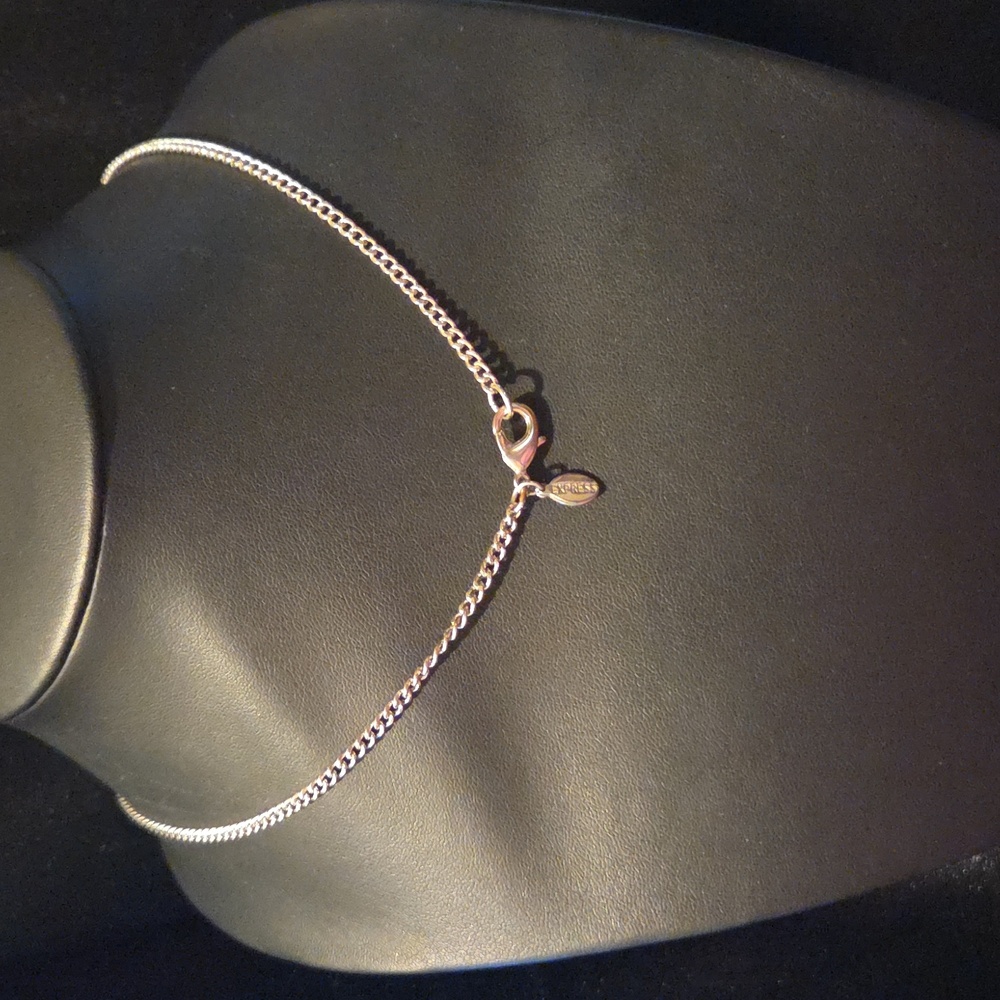 Express Geometric Circles Long Statement Necklace - image 4